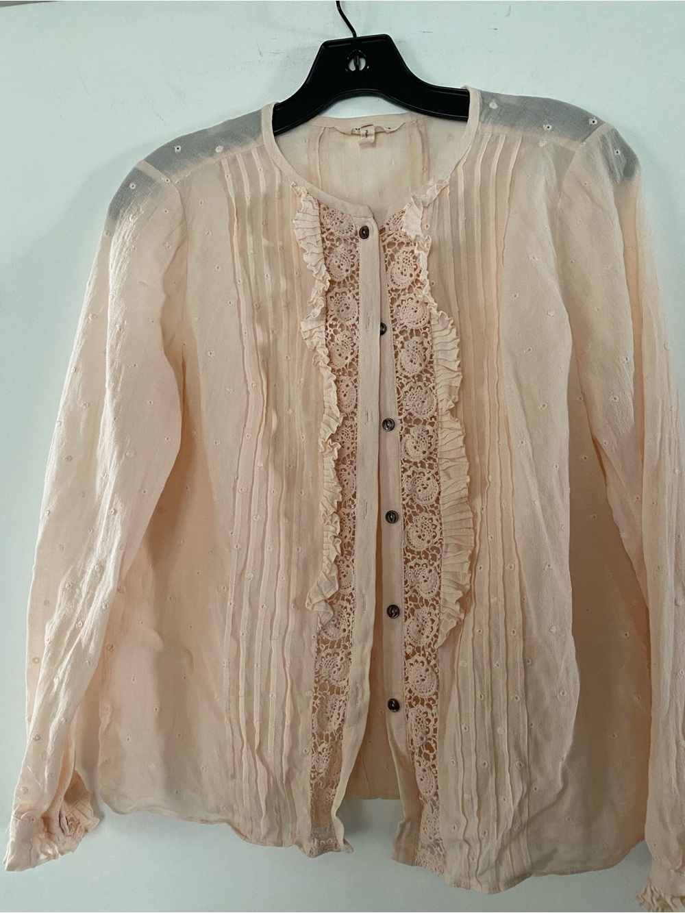 Rebecca Taylor Embroidered
Eyelet Blouse